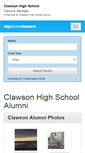 Mobile Screenshot of clawsonhighschool.org